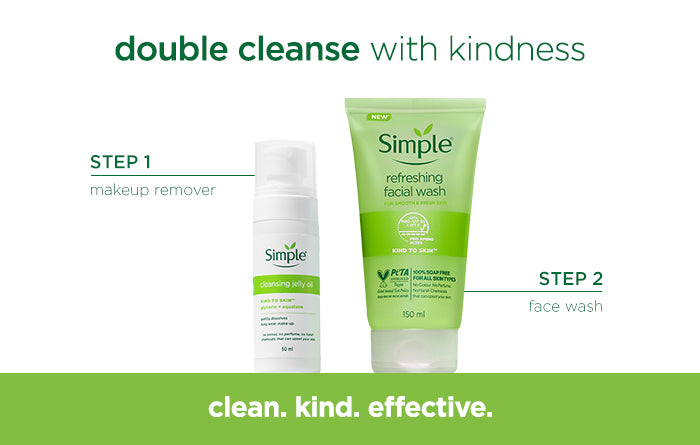 Simple Kind To Skin Cleansing Jelly Oil 50ml 