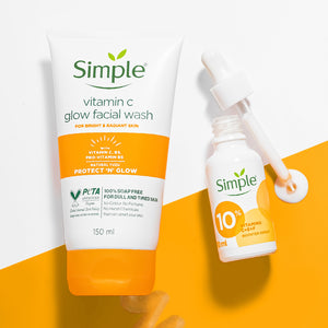 Vit C Glow Facial Wash & Booster Serum